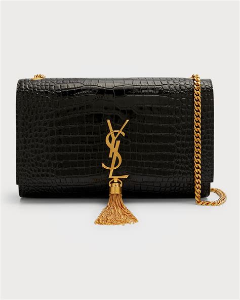 ysl kate medium crocodile